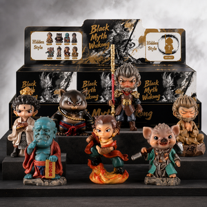 Action Figure da Collezione in Resina Personalizzata Blind Box Black Myth Sun Wukong Mitologia Cinese Decorazione Casa Ingrosso Fabbrica - Product Image 1