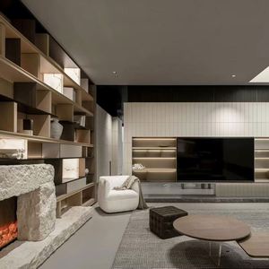 Bibliothèque de Luxe Artisanale, Armoire de Rangement, Design Minimaliste Personnalisable pour la Recherche dans Toute la Maison, pour le Bureau à Domicile - Product Image 3