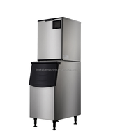 Machine à glace en forme de croissant commerciale 280kg/24h personnalisée en usine de Linsky