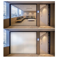 A4 Probe elektrische selbst klebende dekorative Pdlc Smart Film schwarz LED für Glas Privatsphäre