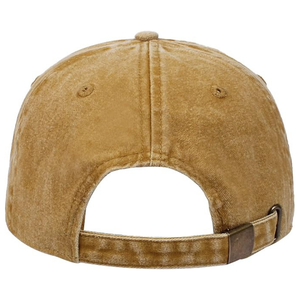 หมวกเบสบอลผู้ชาย3แพ็ค, ผ้าฝ้ายฟอกสีวินเทจปรับได้รายละเอียดต่ำหมวกพ่อคลาสสิกหมวกปีกโค้งผ้าทอลายทแยง - Product Image 5