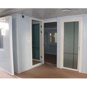 Maison de remorque extérieure moderne à double aile pliable en acier trois en un espace de vie mobile avec cuisine et salle de bain - Product Image 6