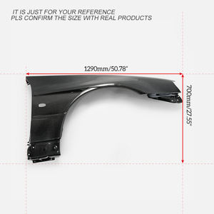 Para nissan R34 GTR BNR34 BV2 estilo fibra de carbono delantero de piezas de automóvil de ventilación lado guardabarros - Product Image 3