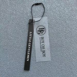 Sang Trọng Biểu Tượng Tùy Chỉnh Áo Màu Hồng Giấy Treo <span class=keywords><strong>Tag</strong></span> Vàng Lá Dập Dây Quần Áo Nhãn Tùy Chỉnh Quần Áo Thiết Kế Nhãn Với Logo - Product Image 6