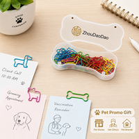 Clips en forme d'animaux assortis pour salons professionnels, événements et supports promotionnels clients