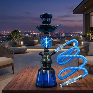 Chicha arabe compacte à tube unique, ensemble complet, prix usine, accessoires de fumée pour chicha - Product Image 2