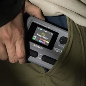 Sonicake Pocket Master Procesador <span class=keywords><strong>de</strong></span> Multiefectos y Pedal <span class=keywords><strong>de</strong></span> Efectos Portátil Mini BT para Guitarra Eléctrica y <span class=keywords><strong>Bajo</strong></span> Universal BK - Product Image 3