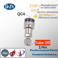Raccord rapide / coupleur Swagelok type Ferrule 316SS, filetage BSPP, BSPT, NPT, pour huile, gaz, eau, média, ASME, ANSI, DIN