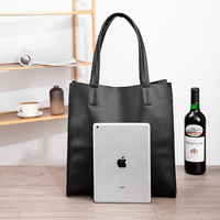 Sac fourre-tout en PVC grande capacité pour hommes, style rétro européen/américain tendance, décontracté, vintage, pour un usage quotidien