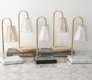 Lantern <b>Wax</b> Candle Warmer Light Glass Aromatherapy <b>Burner</b> with Fragrance for <b>Christmas</b> for Bedroom Heater Lamp - Product Image 5