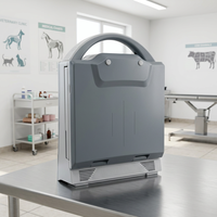Échographe vétérinaire multilingue (espagnol/anglais/français) pour le diagnostic des animaux d'élevage