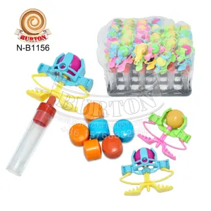Wholesale marbles emitter toy candy with fruit flavor tablet candy