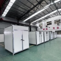 Professionele Voedsel Gedehydrateerde Machine 1000Kg Batch Drogen Auto Temp Controle Lage-Temperatuur Hete Lucht Voor De Verwerking Van Groenten En Fruit