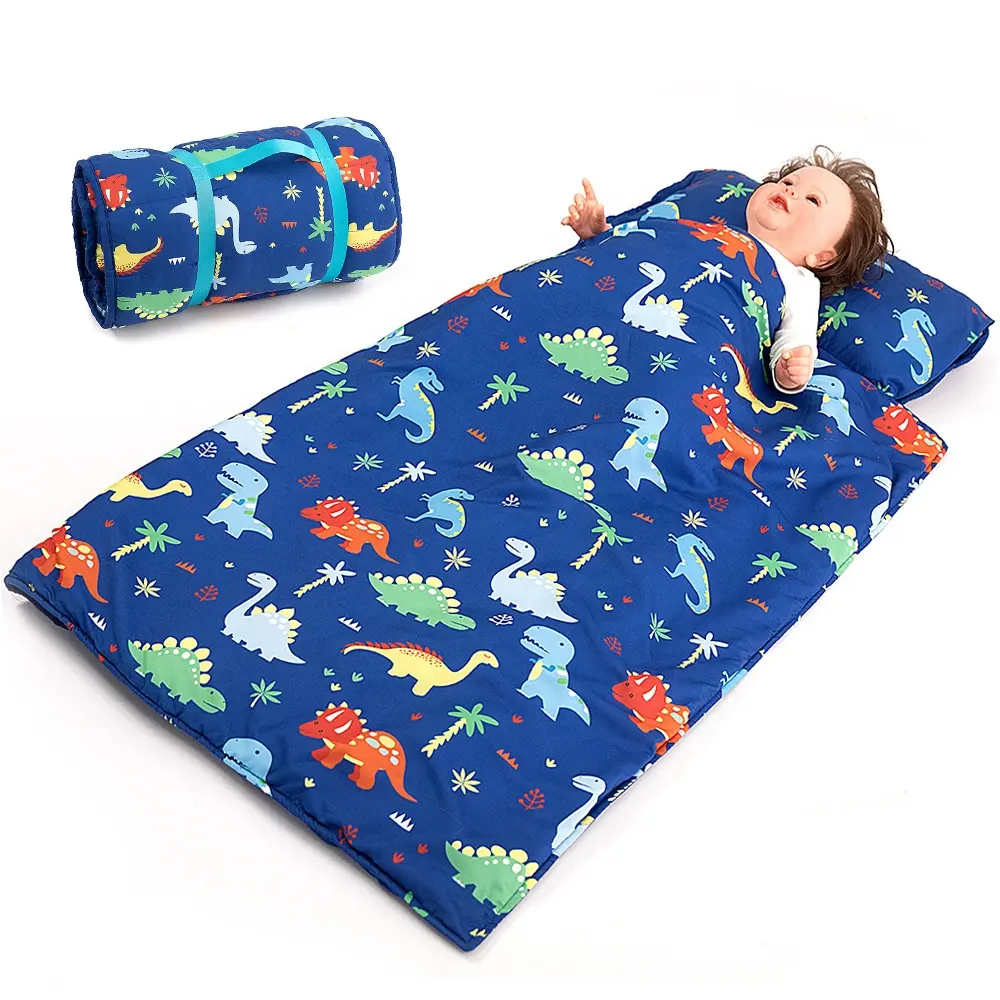 Tappetini per pisolino per bambini di alta qualità del fornitore cinese con cuscino
