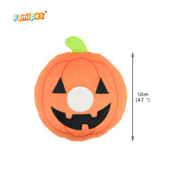 Jouet en peluche souple et grinçant pour chien, design donut sur le thème d'Halloween, personnalisé par le fabricant Famipet