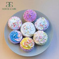 S&Soak Fournitures de spa bio personnalisables à marque privée, bombes de bain rondes, boules de douche, vente en gros