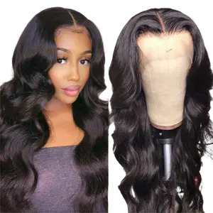 JP 12A Grade Quality Vietnamese Raw Human Hair Lace Front Wig With Baby Hair Body Wave Pre Pluck Brazilian Hair Wigs For Women