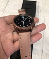 Montre 3/5 smartwatch avec cuir Montre avec Crazy Horse vintage cuir cousu main original