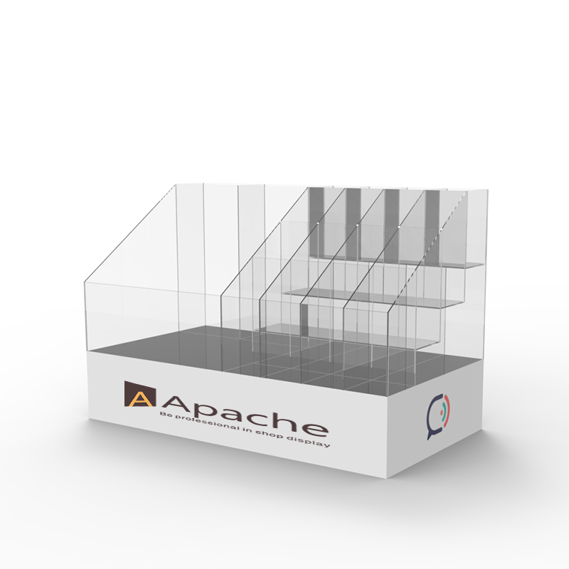 Customizable Double-Sided Heavy Duty Acrylic Cell Phone Accessories Display Stand for Phone Stores and Supermarkets — view 5