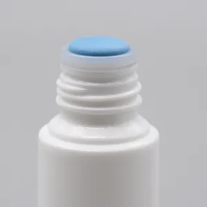 Botella Aplicadora de Esponja Blanca Vacía de Plástico HDPE de 50 ml con Tapa de Esponja de Rosca - Product Image 2