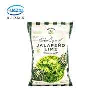 Películas de Embalaje para Snacks de Plástico Flexible Laminado con Aluminio, Impresas a Medida, de Grado Alimenticio, para Patatas Fritas, Chocolate, Azúcar y Leche