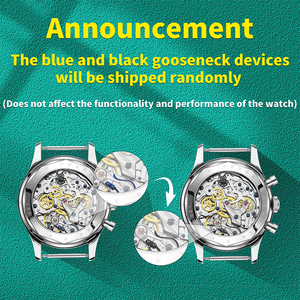 Seakoss Đồng hồ đeo tay cơ học chất lượng cao cho nam Đồng hồ đeo tay cổ ngỗng Sapphire nguyên bản st1901 1963 Đồng hồ reloj <span class=keywords><strong>20mm</strong></span> - Product Image 4