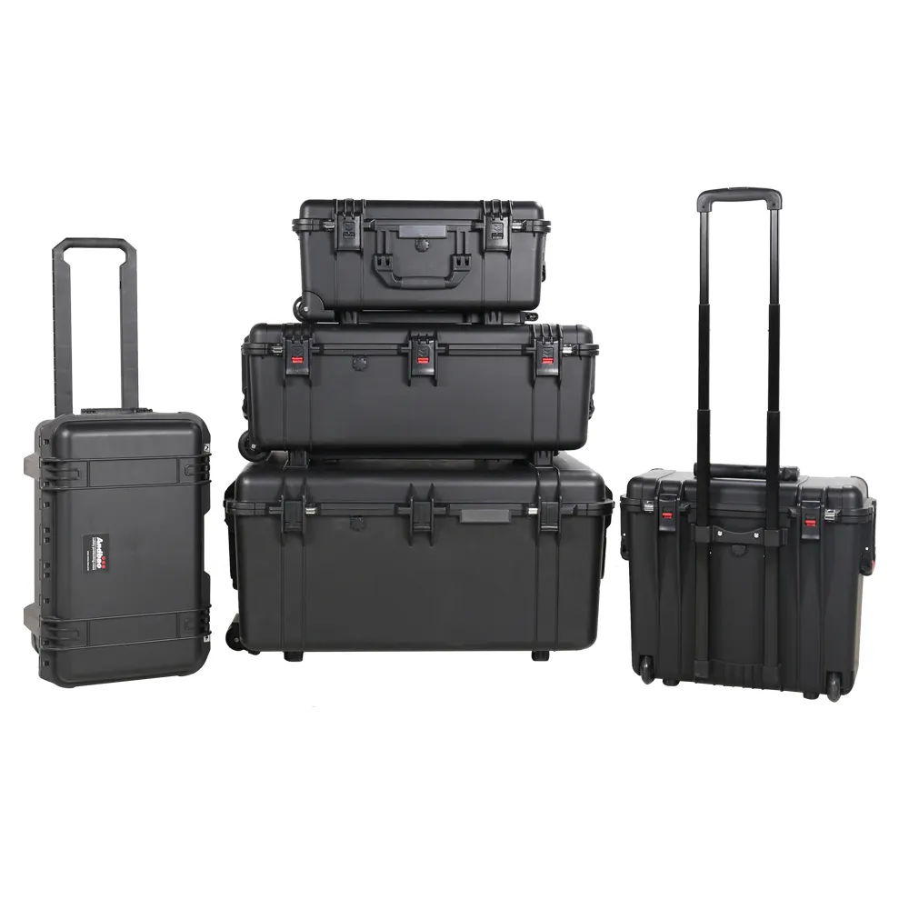 Pelican 1525 Limited Lifetime Warranty IP67 Waterproof Hard Large Rolling Case With Luggage