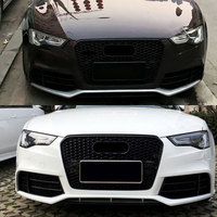 Nouvelle calandre avant de haute qualité 12-16 pour Audi A5 B8.5 S5 jusqu'à la calandre ABS style nid d'abeille RS5, installation facile