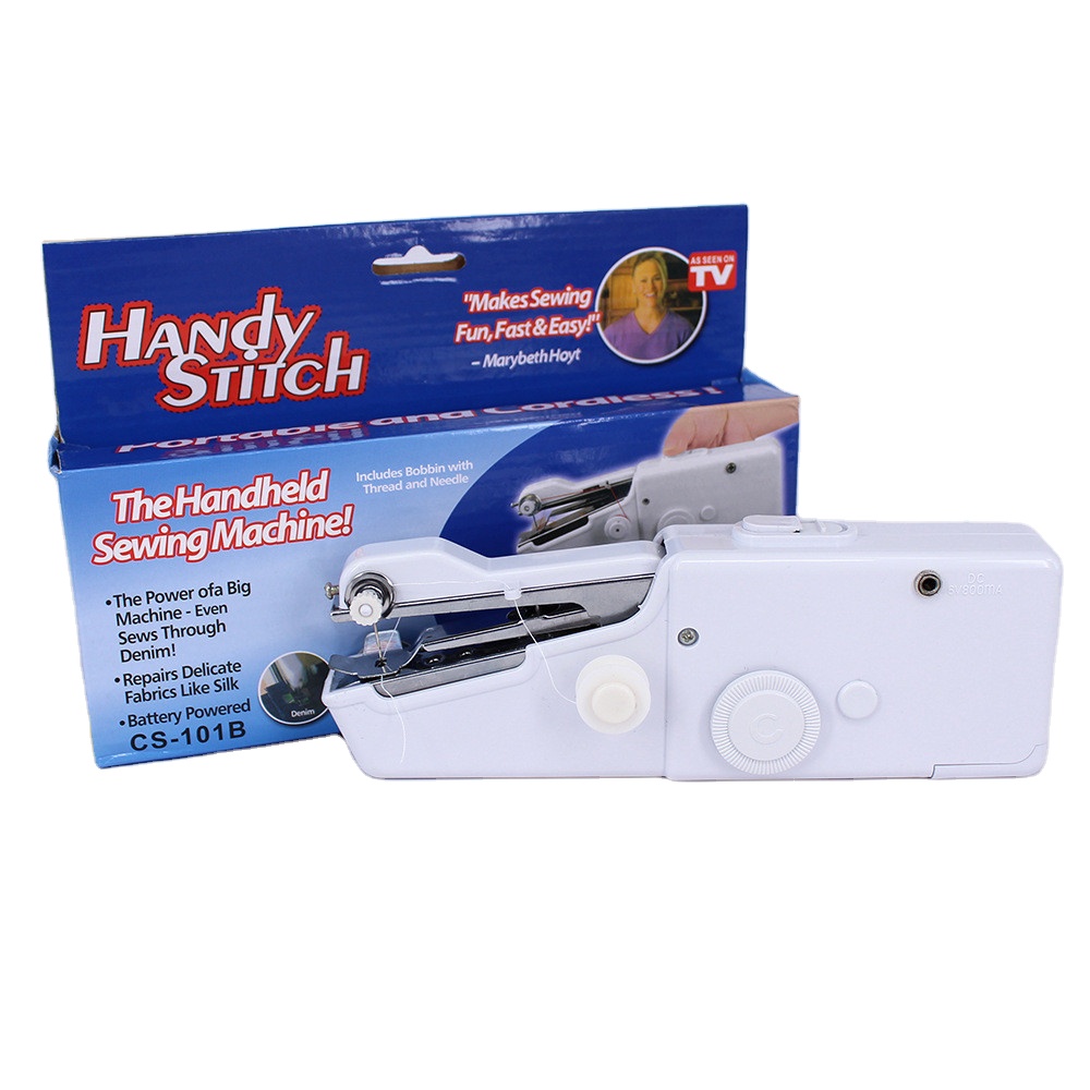 Портативная миниатюрная вышивальная Бытовая цена Нетканая сумка ручная электрическая маленькая швейная машина