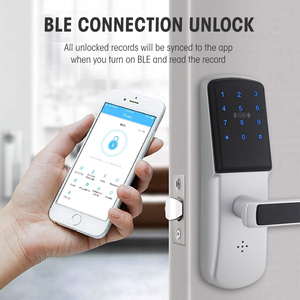 Lockstar Khóa Tay Nắm Cửa Kỹ Thuật Số Chất Lượng Cao Khóa Wifi Thông Minh Zwave Tự Động Hóa Gia Đình - Product Image 4