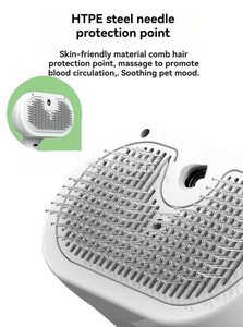 Sınır Ötesi Evcil Hayvan Tarağı Sprey Saç Fırçalama Tarağı HTPE Tarak Tarak Evcil Hayvan Saç Tarağı Köpek Tarağı Kediler için Evcil Hayvan Tarağı - Product Image 4