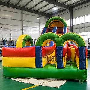 Parcours <span class=keywords><strong>d</strong></span>'obstacles gonflable en PVC commercial, château gonflable pour enfants avec toboggan, trampoline, château gonflable à <span class=keywords><strong>vendre</strong></span> - Product Image 4