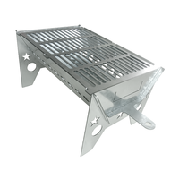 Ensemble de gril de barbecue extérieur Portable Table coréenne matériel de fer ustensiles de charbon de bois de gaz outils de Barbecue en plein air en acier Corten