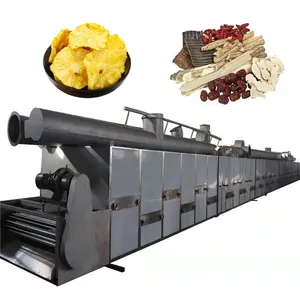 Automatische Tomaat Cacao Fig Groente En Fruit Drogen Apparatuur Pasta Graan Aardappel Thee Copra Maïs Rijst Vis Droger Machine