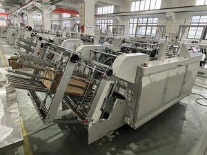 Caja <span class=keywords><strong>de</strong></span> cartón desechable para llevar comida, fiambrera, hamburguesa, pegamento lateral, máquina para pegar - Product Image 5