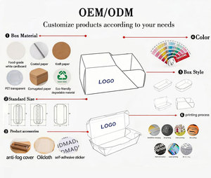 Caja Plegable para Llevar con Tapa para Hot Dogs y Corn Dogs de Tamaño Personalizado - Product Image 4