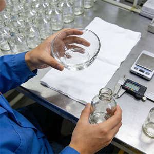 Glazen opbergkom/fles <span class=keywords><strong>Auto</strong></span>-onderdelen Engineering QC Service - Product Image 1