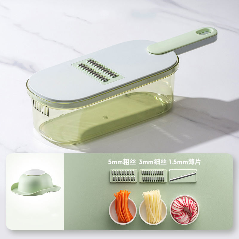 Matcha verde + contenedor + 3 cuchillas