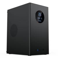 Soeyi Premium Office Business Tower Wholesales Computer Pc Case with Screen Display Light Luxury Home Dual Tower I7/R7