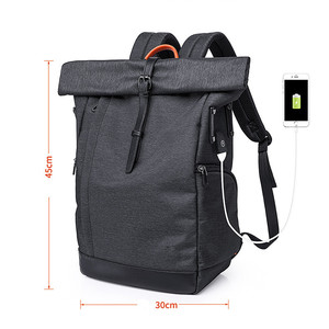 Custom New Fashion Unisex Laptop <b>Backpack</b> Waterproof Lightweight <b>Rolltop</b> School Bags <b>Backpack</b> - Product Image 3