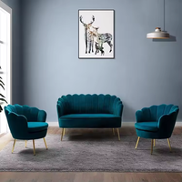 Échantillon Gratuit - Fauteuil Inclinable Moderne en Tissu pour Hôtel et Maison, Chaise Longue de Salon en Velours pour Balcon et Loisirs