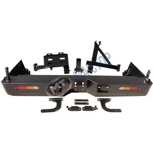 Barra de acero trasera, barra de carreras trasera, barra de acero para parachoques trasero, adecuada para Toyota Land Cruiser serie LC7 LC79 - Product Image 4