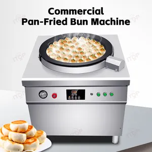 Economic Electric Fry Bun Stainless Steel Frying Oven For Fast Heating Automatic Rotating Fried Machine