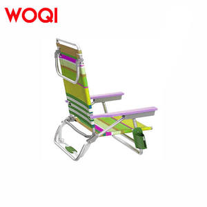 Woqi cho <span class=keywords><strong>Tommy</strong></span> <span class=keywords><strong>Bahama</strong></span> phong cách gấp ghế 600D với cấu hình thấp nhôm kim loại cho cắm trại bãi biển sử dụng ngoài trời - Product Image 6