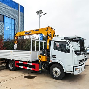 Grue télescopique montée sur camion Chengli 5 tonnes 4X2, fournisseur chinois de grue hydraulique montée sur camion - Product Image 1