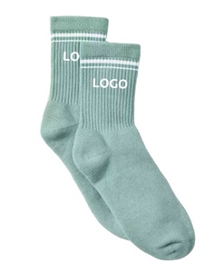 Calzini Sportivi Personalizzati con Logo, Design Personalizzato, Calzini da Palestra per Uomo e Donna, Calzini a Righe Lavorati a Maglia - Product Image 2