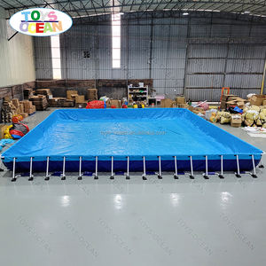 PVC personnalisé facile à installer cadre métallique <span class=keywords><strong>rectangulaire</strong></span> <span class=keywords><strong>hors</strong></span> <span class=keywords><strong>sol</strong></span> <span class=keywords><strong>piscine</strong></span> extérieure familiale piscines natation parc aquatique extérieur - Product Image 2