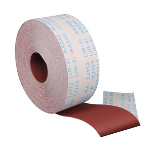 Rojo de China abrasivos lijado, rollos de tela de papel de <span class=keywords><strong>lija</strong></span> pulido rollos - Product Image 2