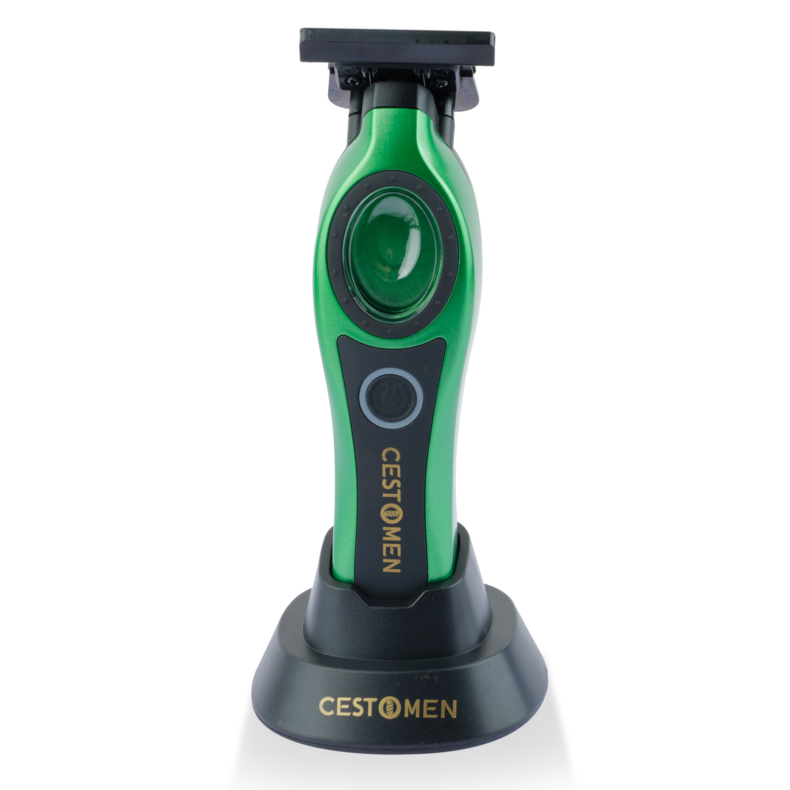 Tagliacapelli da barbiere verde C-02