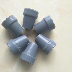 ปลายไม้เท้ายางกันลื่น ขนาด 22 มม. สีเทา วัสดุ EPDM อุปกรณ์เสริมสำหรับไม้เท้าทางการแพทย์ - Product Image 1